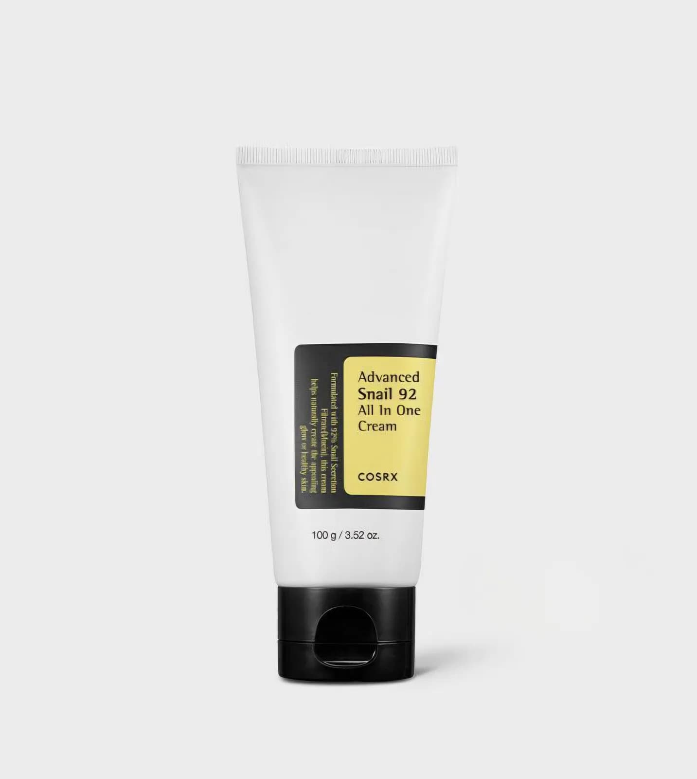 COSRX Advanced Snail 92 All In One Cream 100ml jar packaging