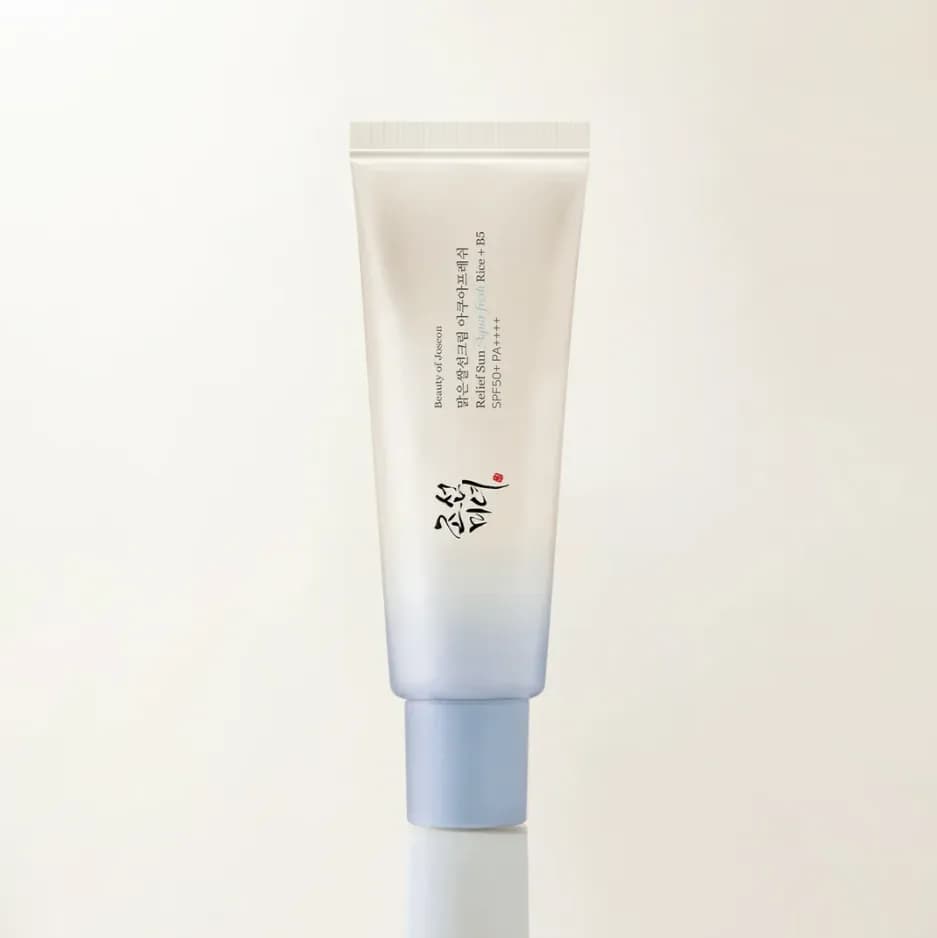 Beauty of Joseon Relief Sun Aqua Fresh Rice B5 SPF50 50ml packaging