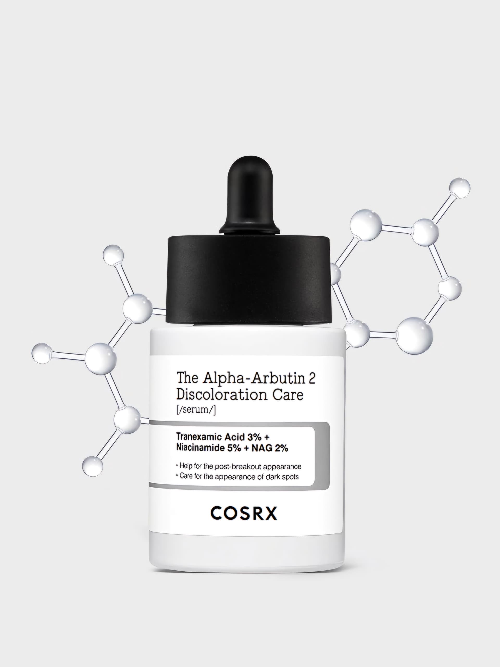 COSRX Alpha Arbutin 2 Discoloration Serum 50ml packaging