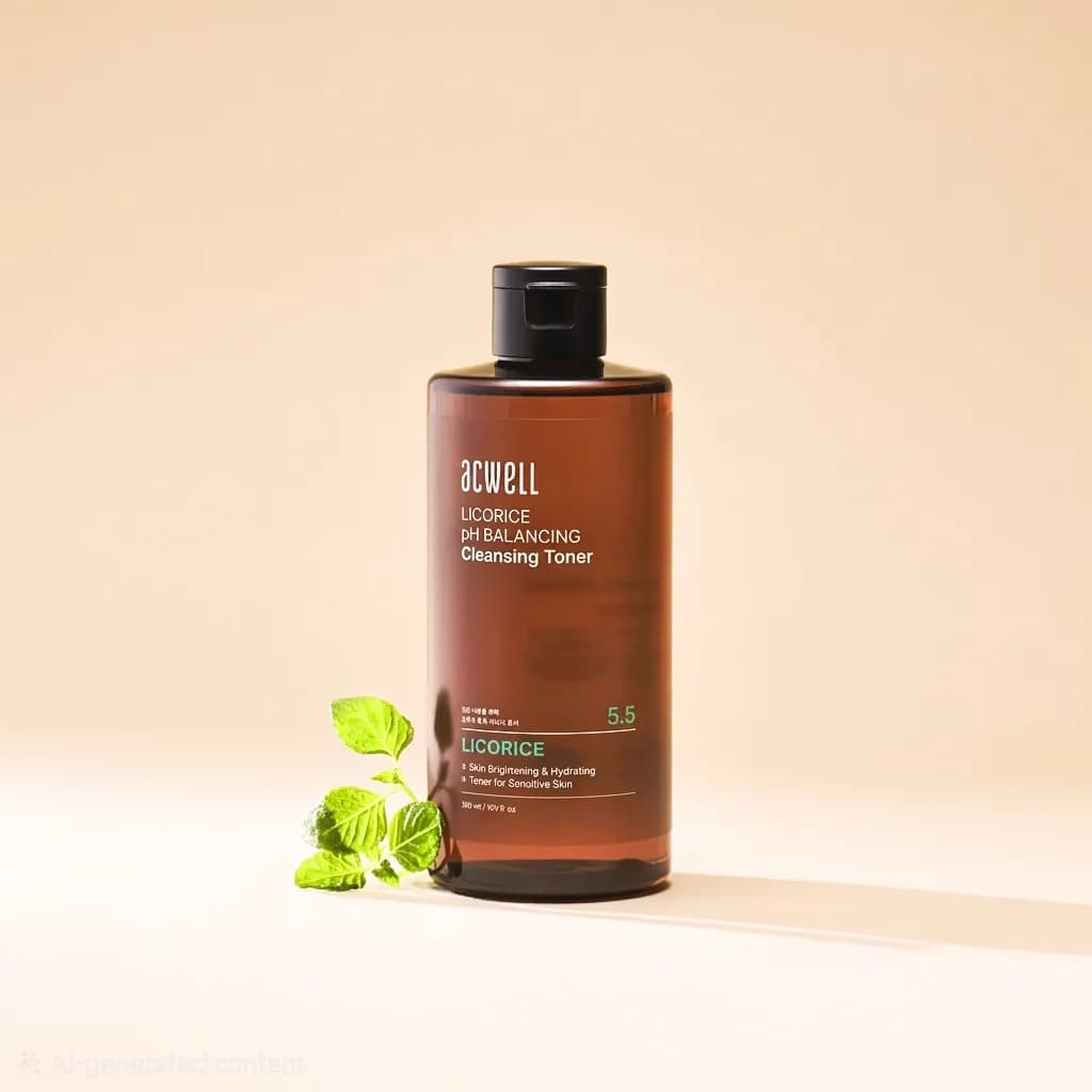 Acwell Licorice pH Balancing Cleansing Toner 150ml Korean brightening toner