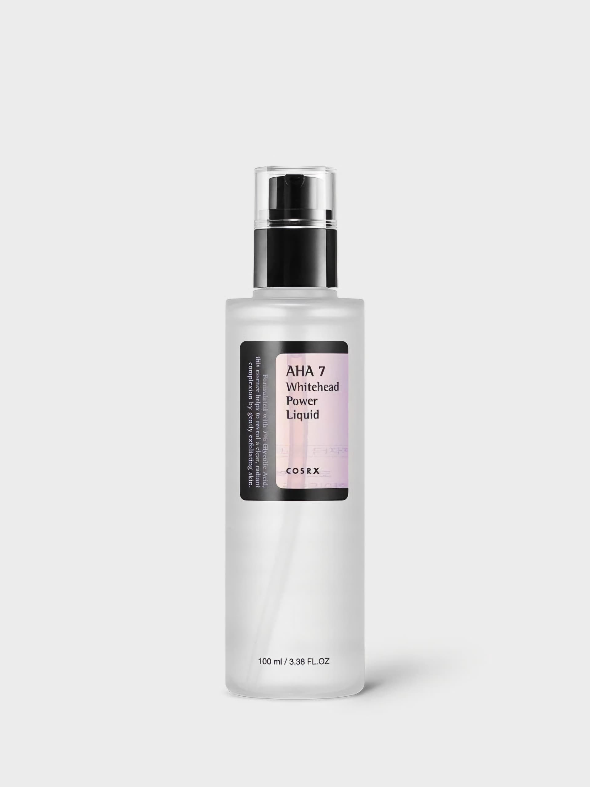 COSRX AHA 7 Whitehead Power Liquid 100ml bottle packaging