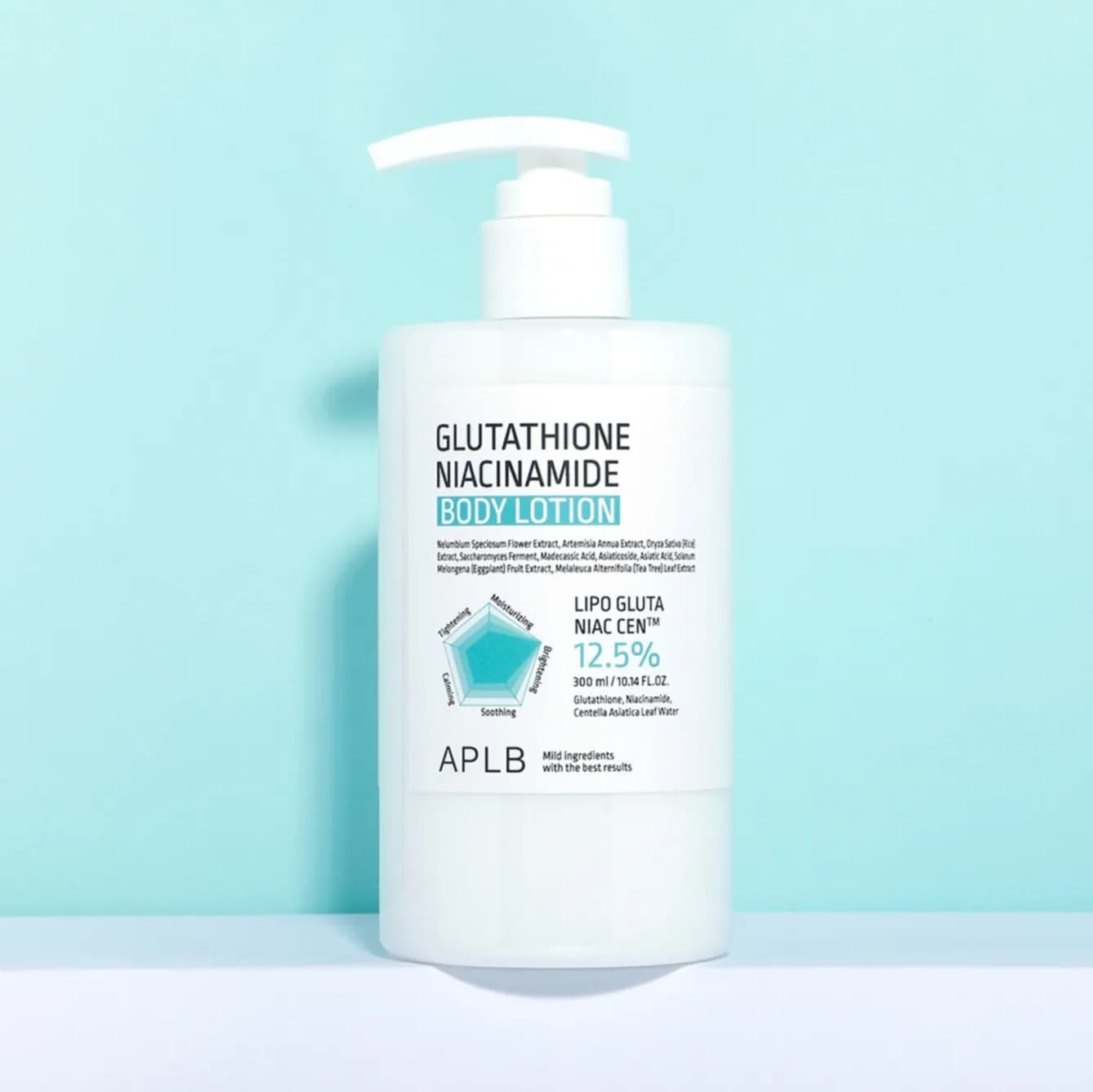 APLB Glutathione Niacinamide Body Lotion 300ml bottle