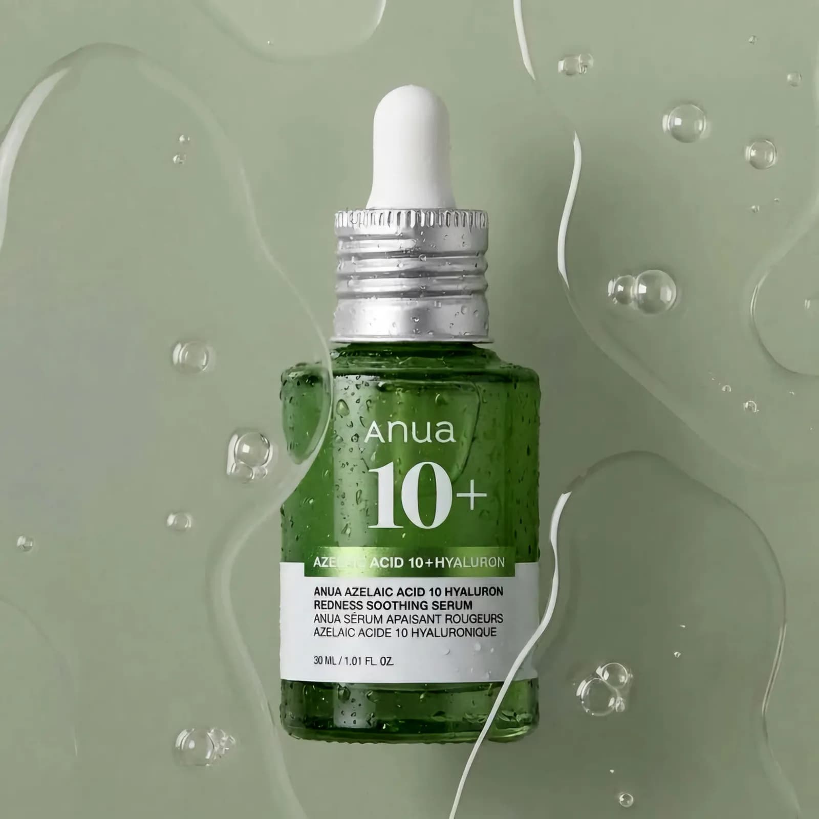 ANUA Azelaic Acid 10 Hyaluron Redness Soothing Serum 30ml bottle