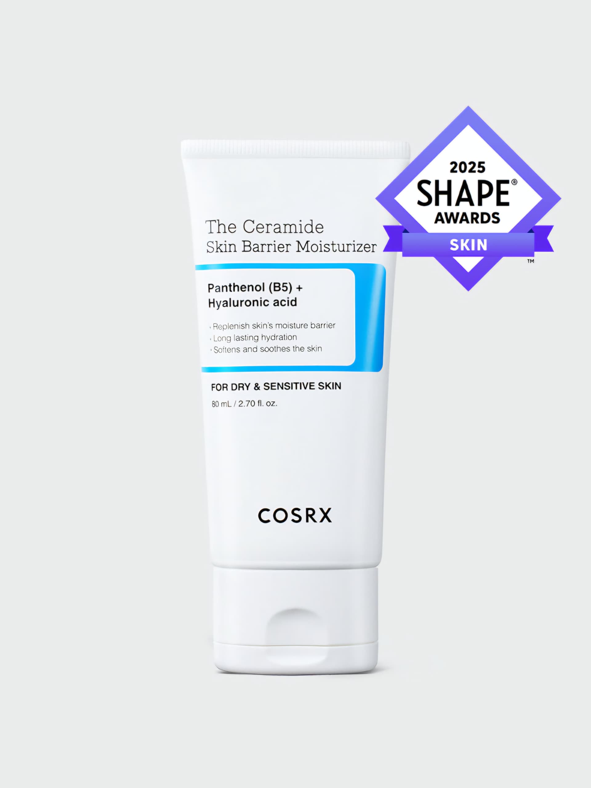 Buy COSRX Ceramide Skin Barrier Moisturiser 80ml in Bangladesh. Hydrating repair cream for dry, sensitive skin with ceramides at best price.