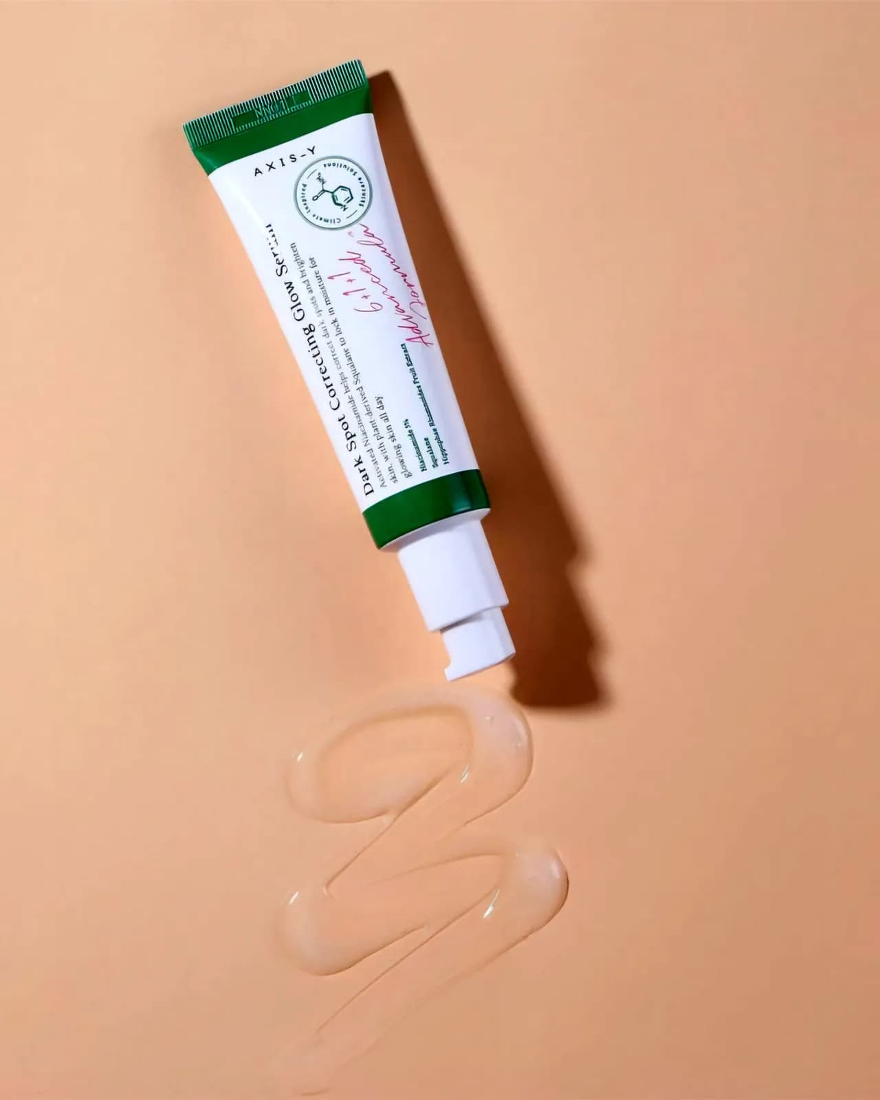 AXIS-Y Dark Spot Correcting Glow Serum 50ml bottle packaging