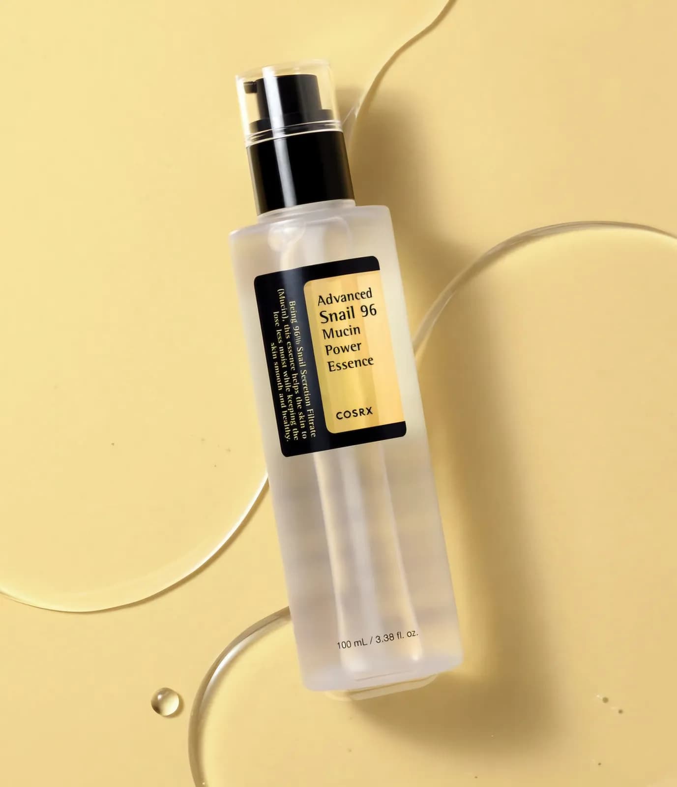 COSRX snail mucin essence texture dropper close-up