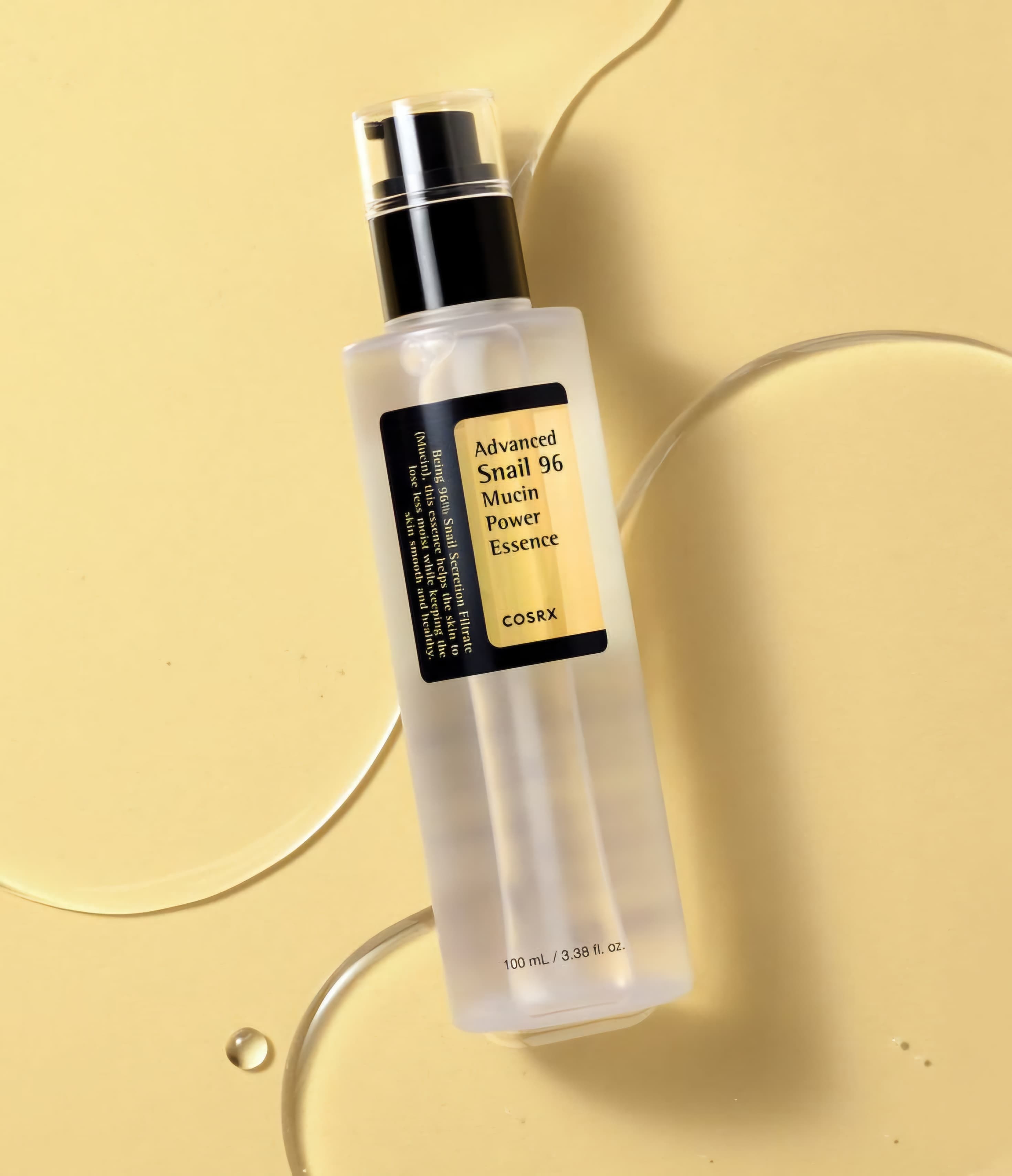 COSRX snail mucin essence texture dropper close-up
