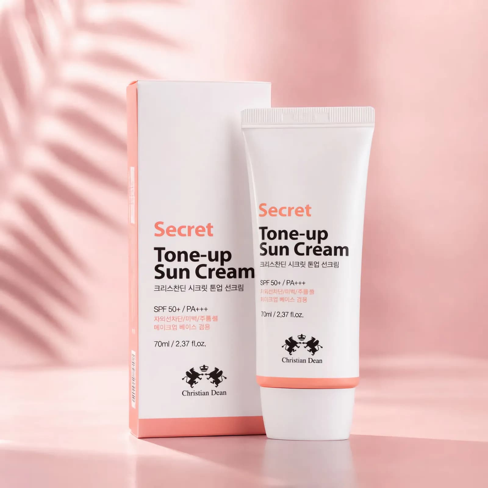 Christian Dean Secret Tone-Up Sun Cream SPF50+ PA+++ 70ml alternate