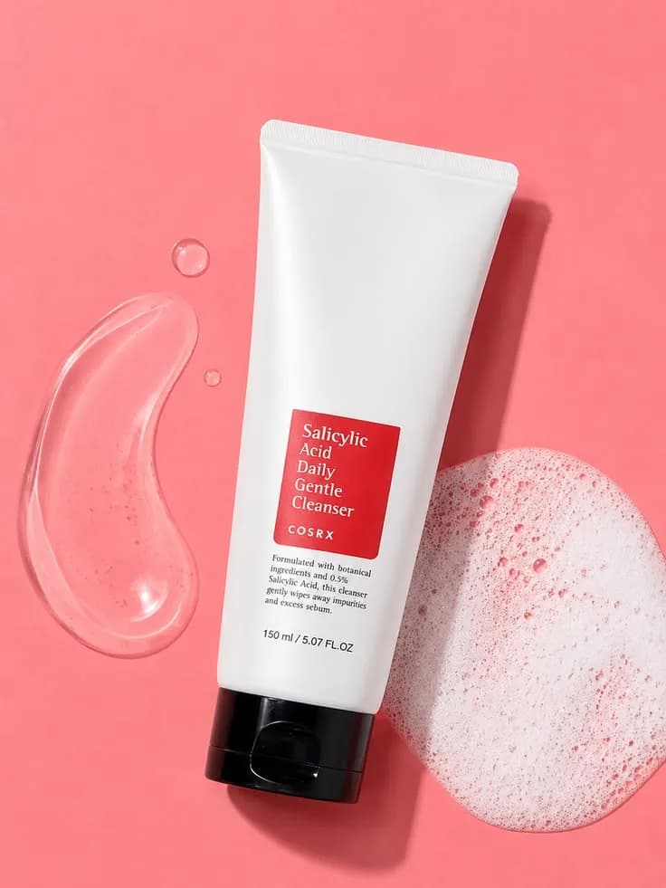 COSRX cleanser foam texture close-up