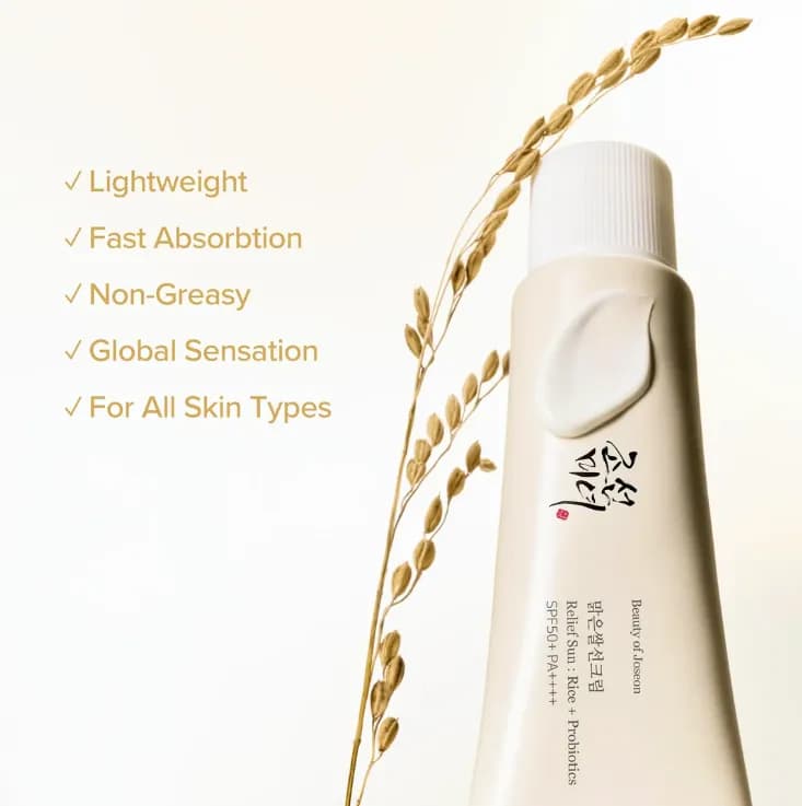 Beauty of Joseon Relief Sun (Rice + Probiotics) SPF50+ PA++++ 50ml alternate