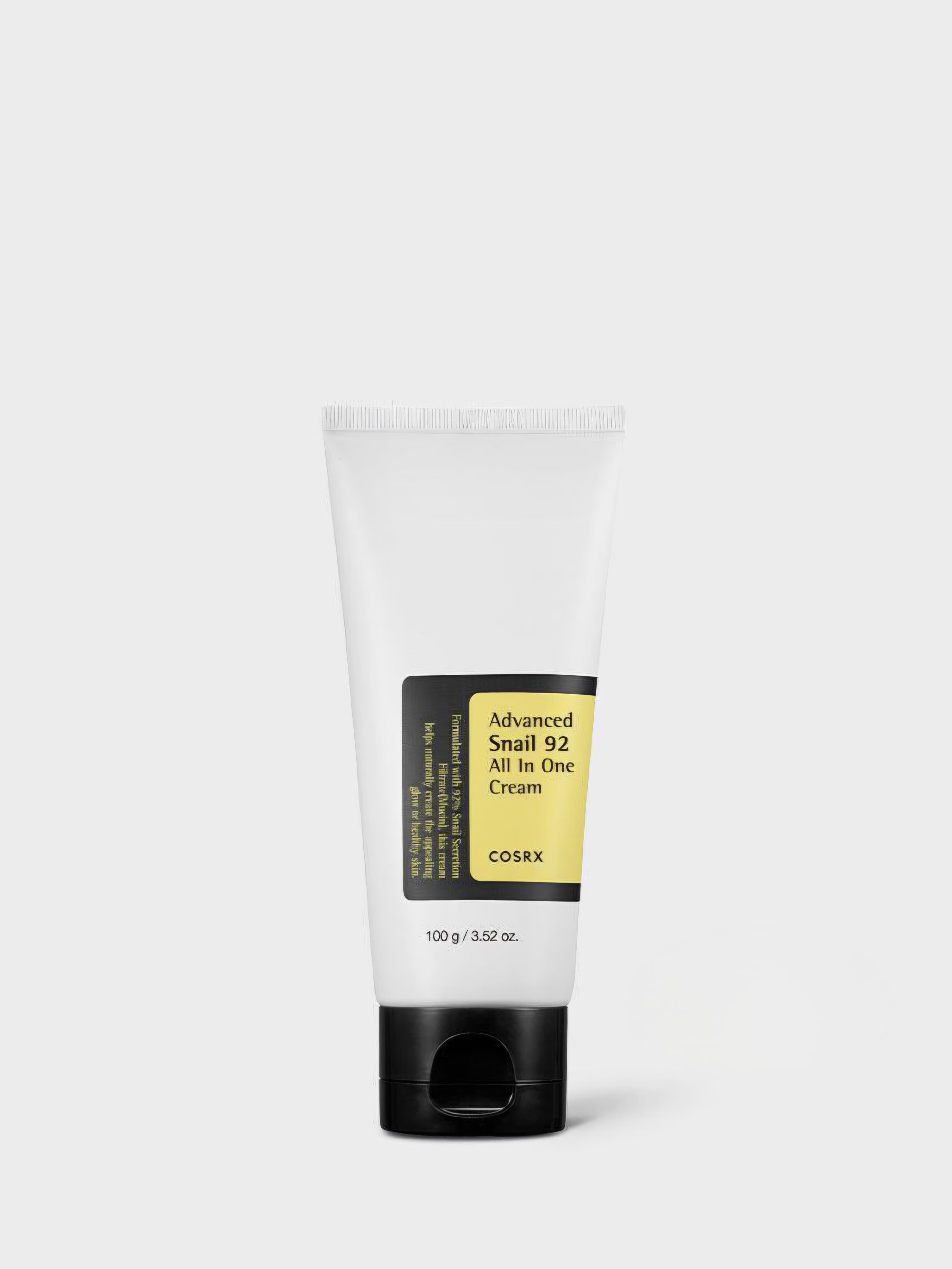 COSRX Advanced Snail 92 All In One Cream 100ml jar packaging
