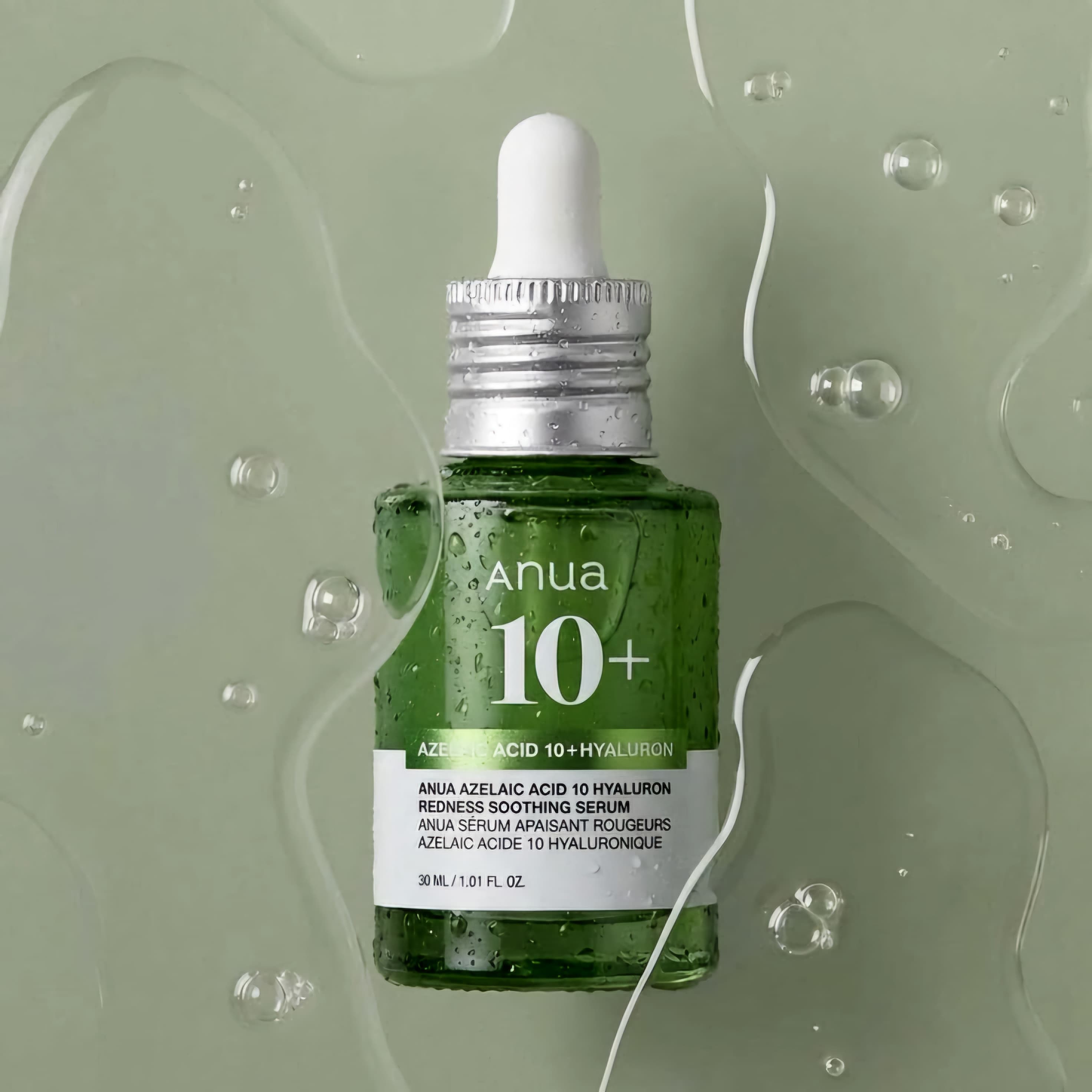ANUA Azelaic Acid 10 Hyaluron Redness Soothing Serum 30ml bottle