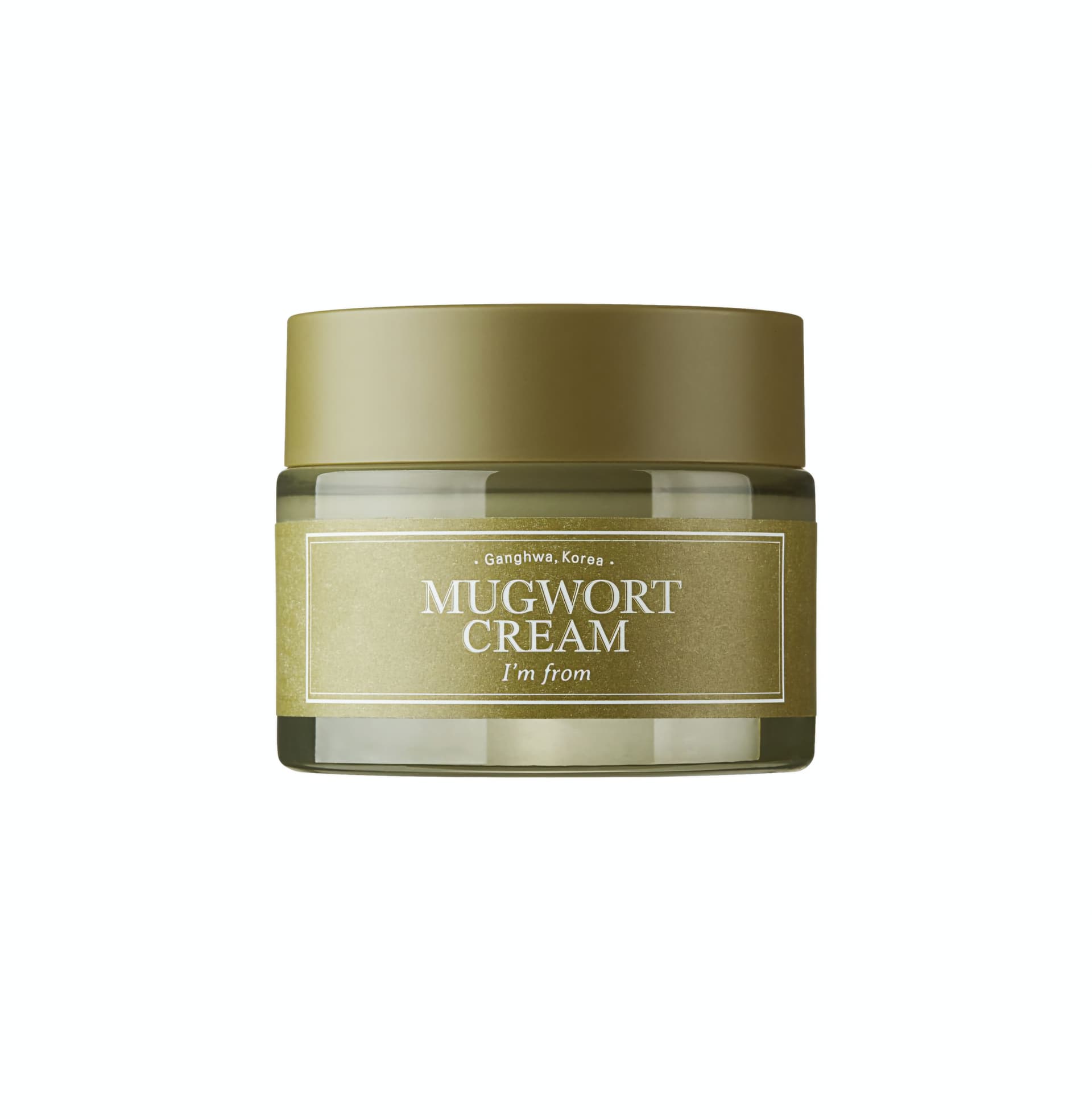 I'm From Mugwort Cream 50g jar packaging